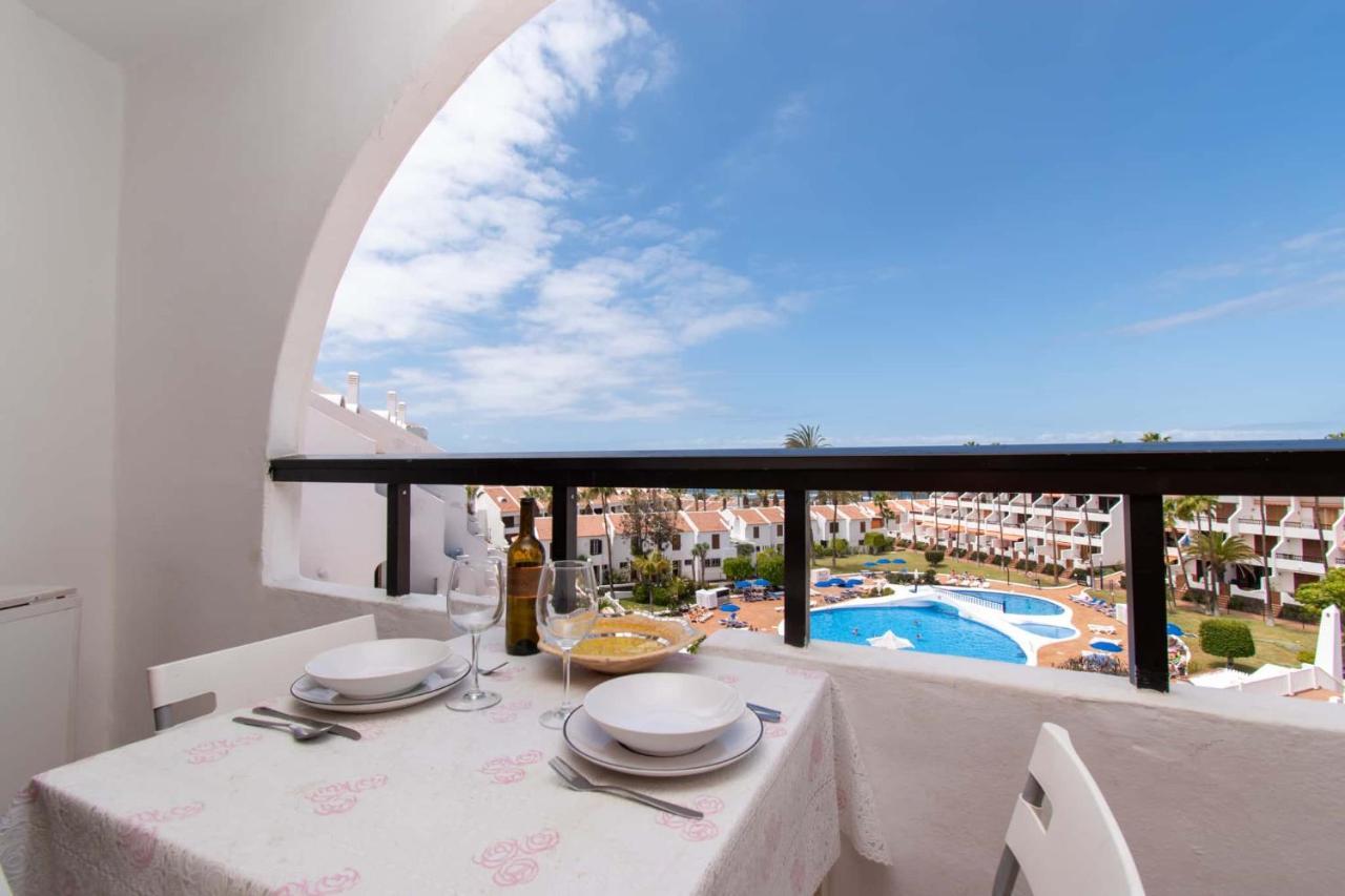 Parque Santiago II 269 - Studio With Sea And Pool Views Playa de las Americas  Ngoại thất bức ảnh