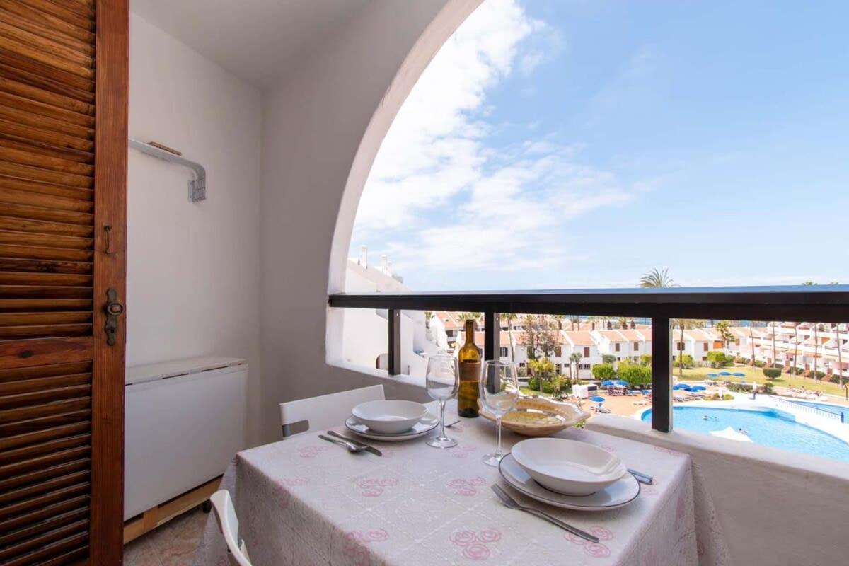 Parque Santiago II 269 - Studio With Sea And Pool Views Playa de las Americas  Ngoại thất bức ảnh